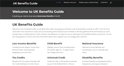 Desktop Screenshot of govukbenefits.com